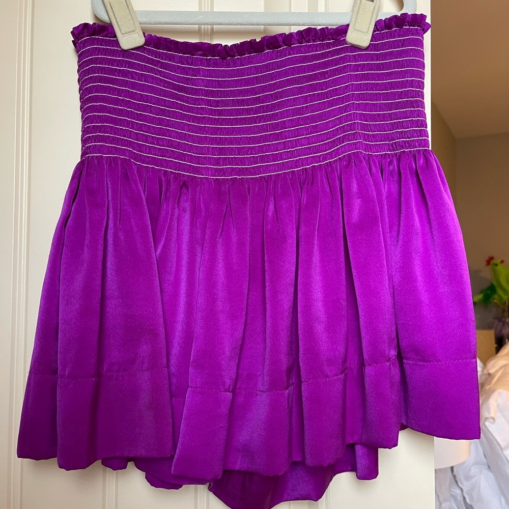 Purple Erica Koch skirt, size small